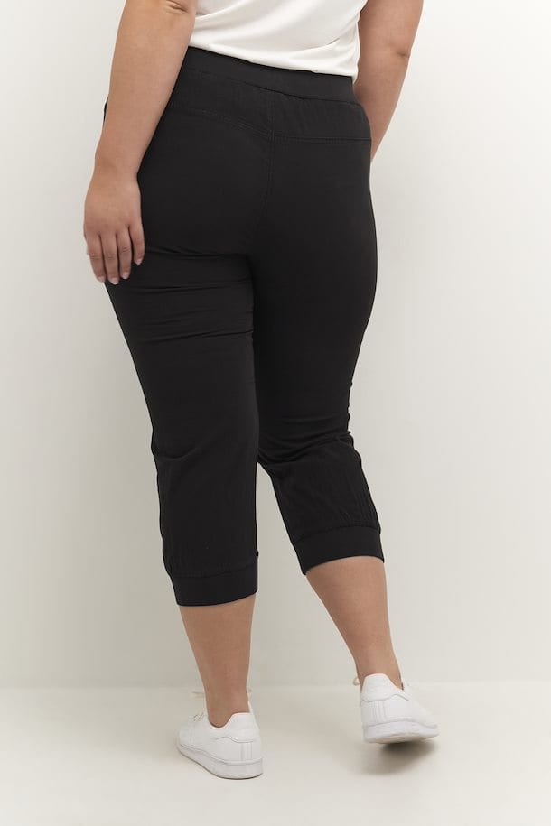 Kaffe Curve Capri bukse ~ Sort