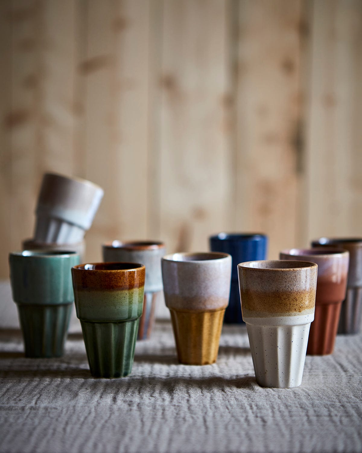 Lekre Costa serien til Affari of Sweden med Espresso kopper i keramikk.