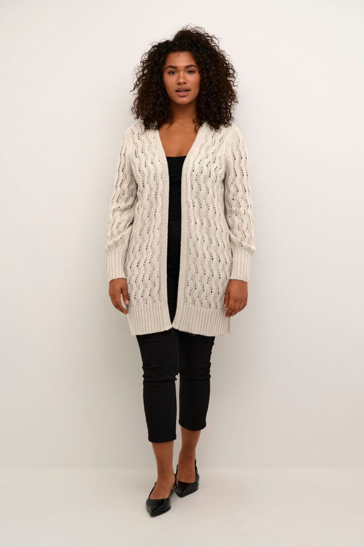 Cardigan KClana Feather Grey Melange