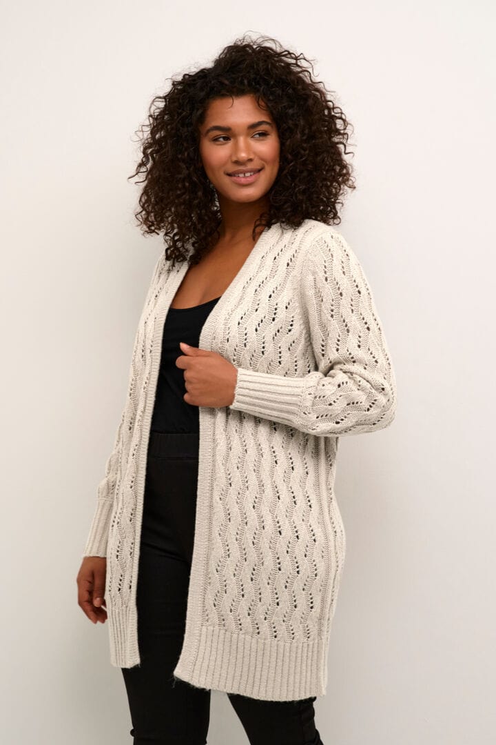 Cardigan KClana Feather Grey Melange