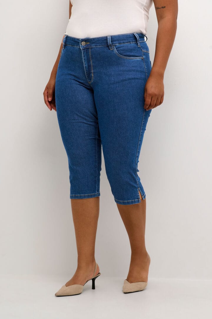 KCvicka Mie Capri Denim