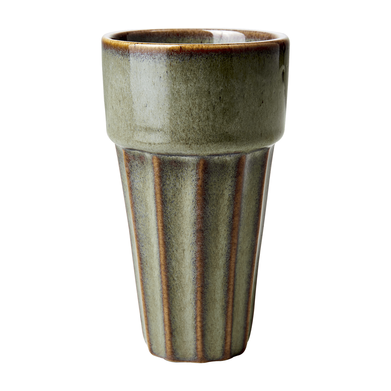 Lekkert lysegrønt glasert krus i keramikk fra Affari. Costa serien kommer i en variert fargetone og mønster. Dette pga den naturlige reaksjonen ved glasurbrenningen, hvert produkt er unikt. 