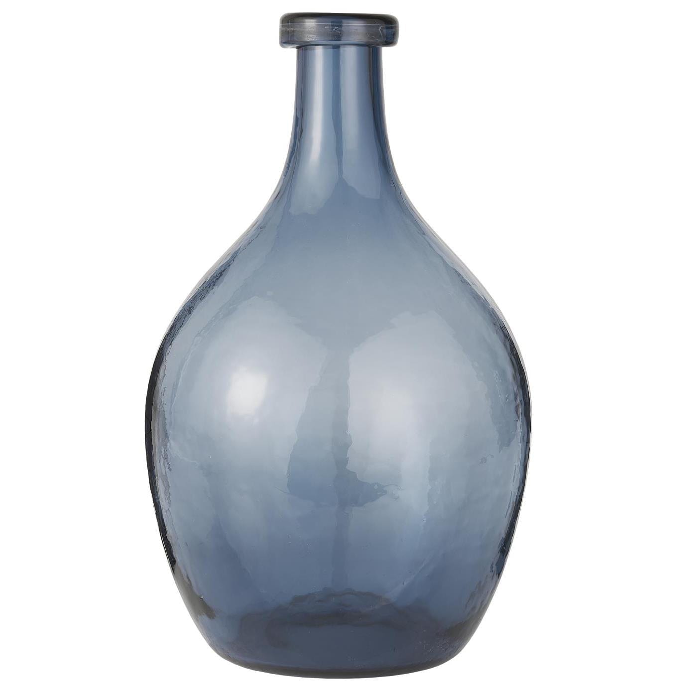 Lekker munnblåst glassballong i blått som kan stå alene og pryde hjemmet ditt eller dekorer med dine favoritt blomster. Kvister er også dekorative i denne klassiske vasen fra Ib Laursen.